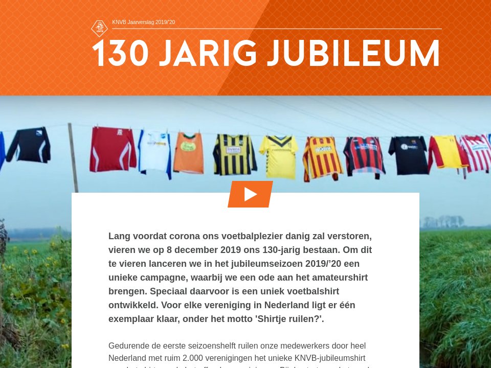 Ledenaantallen - Jaarverslag 2019/’20